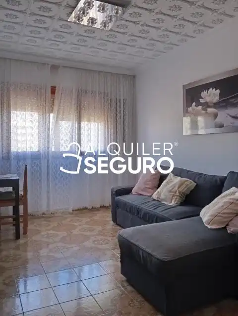 Sala de estar de Piso de alquiler en Las Palmas de Gran Canaria con Amueblado