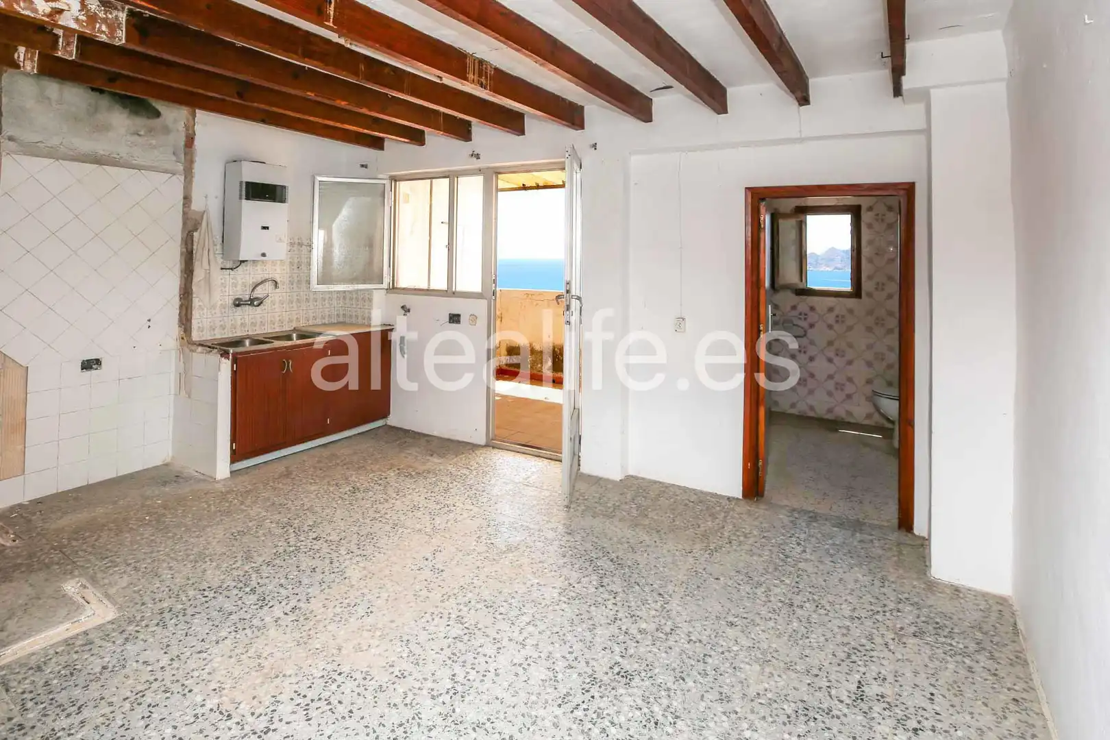 Cocina de Casa adosada en venta en Altea con Terraza y Trastero
