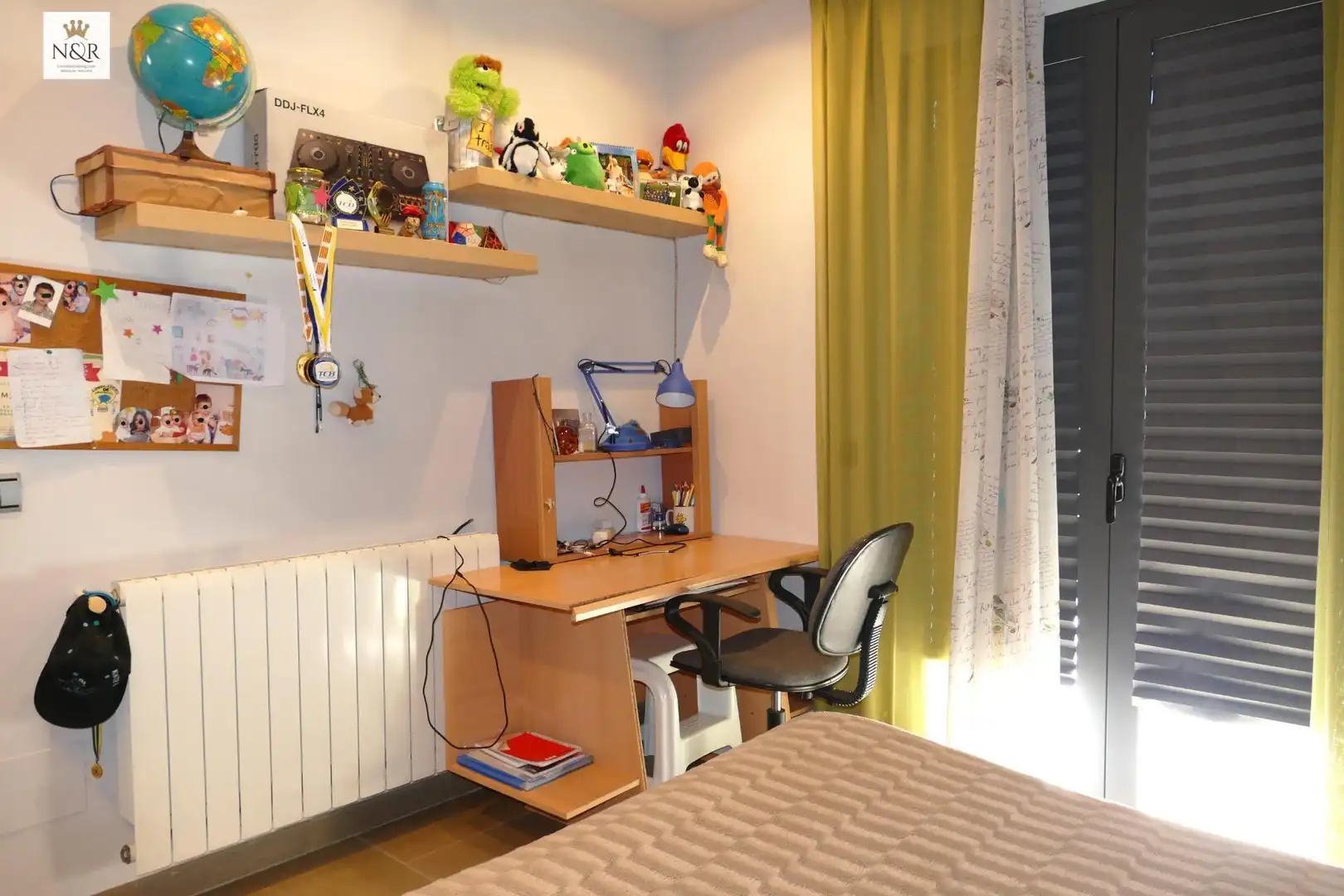 Schlafzimmer von Haus oder Chalet zur Miete in Binissalem mit Klimaanlage, Heizung und Privatgarten