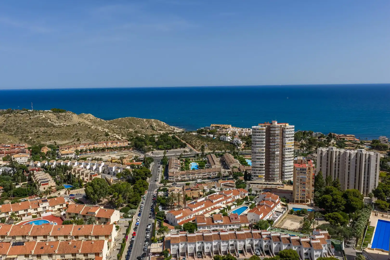 Vista exterior de Apartament en venda en Alicante / Alacant amb Piscina comunitària