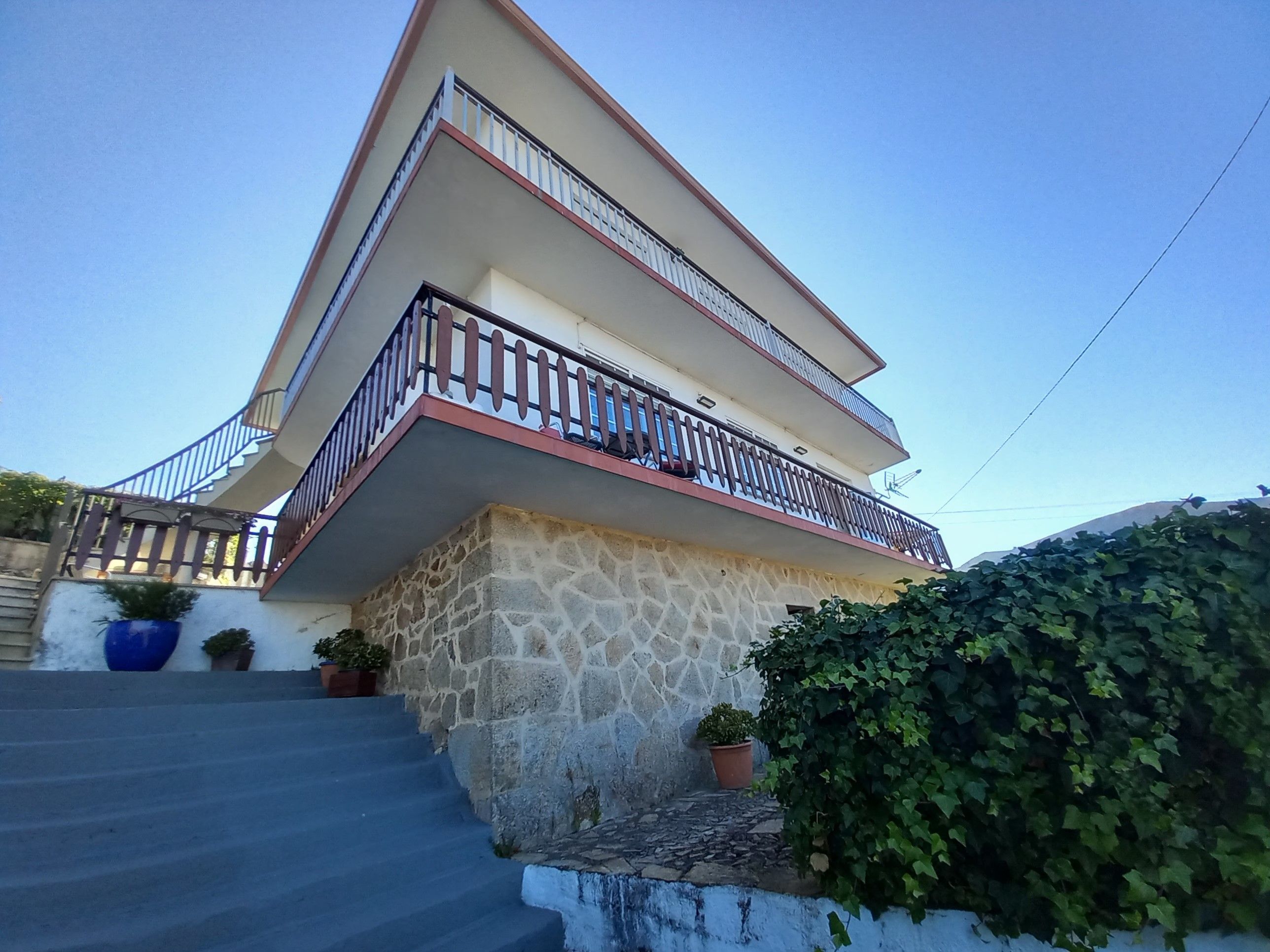 Exterior view of Flat for sale in Porto do Son  with Terrace, Storage room and Furnished