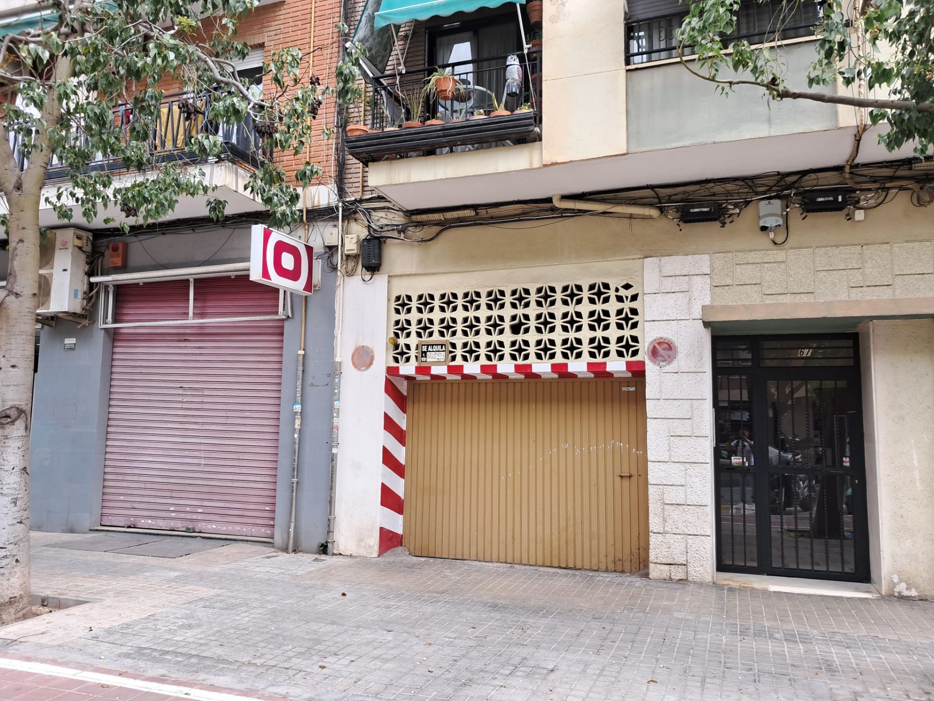 Vista exterior de Garatge en venda en  Valencia Capital