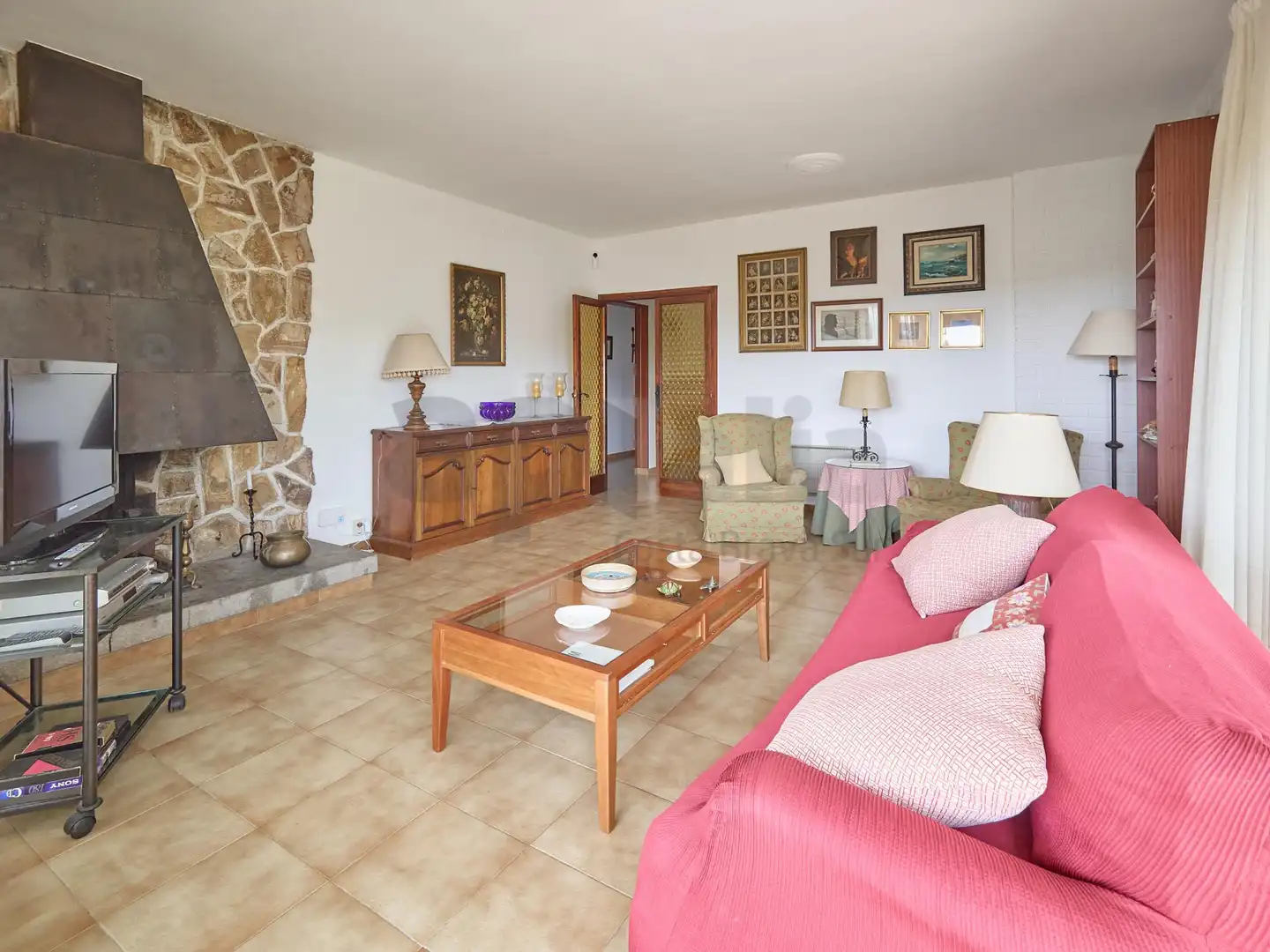 Living room of Houses for sale in Lloret de Mar  with Terrace, Storage room and Balcony