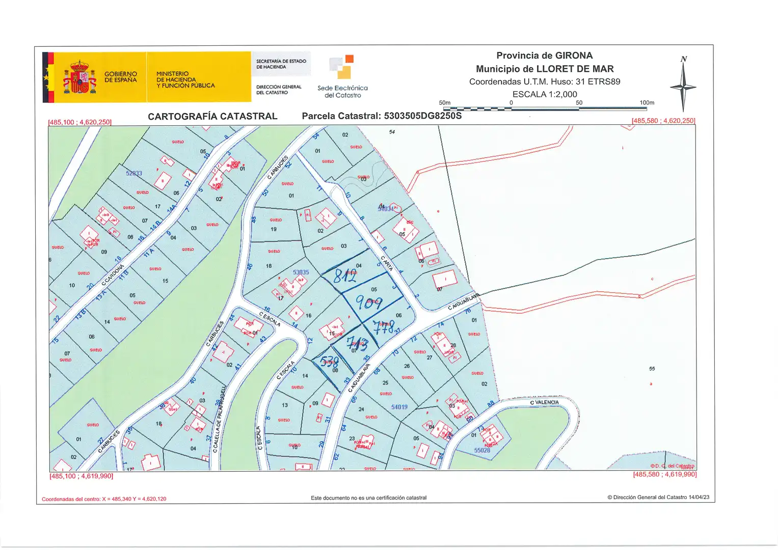 Residential land for sale in Lloret Verd - Els Pinars, imagen 5