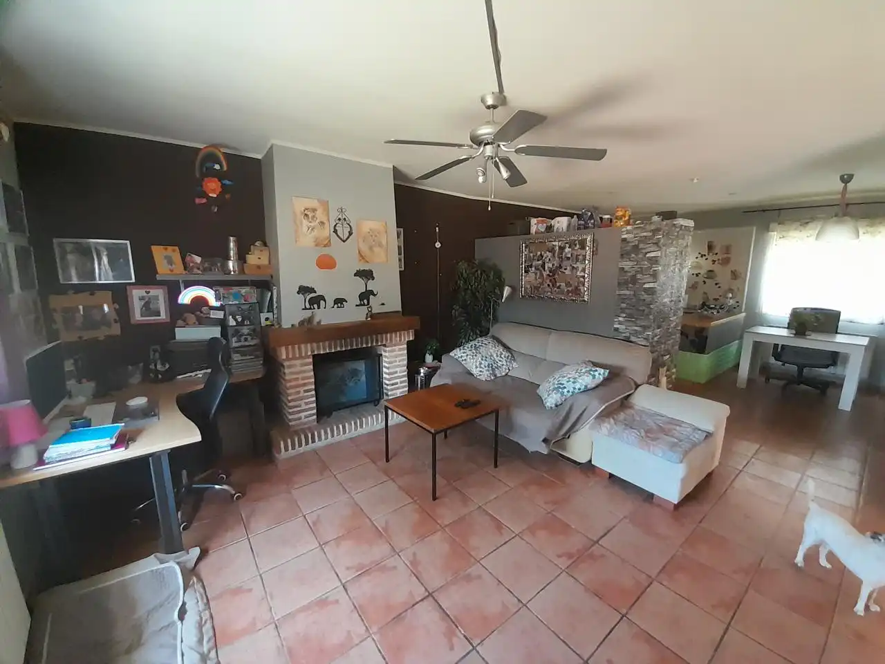 Sala d'estar de Casa o xalet en venda en Marugán amb Calefacció i Jardí privat