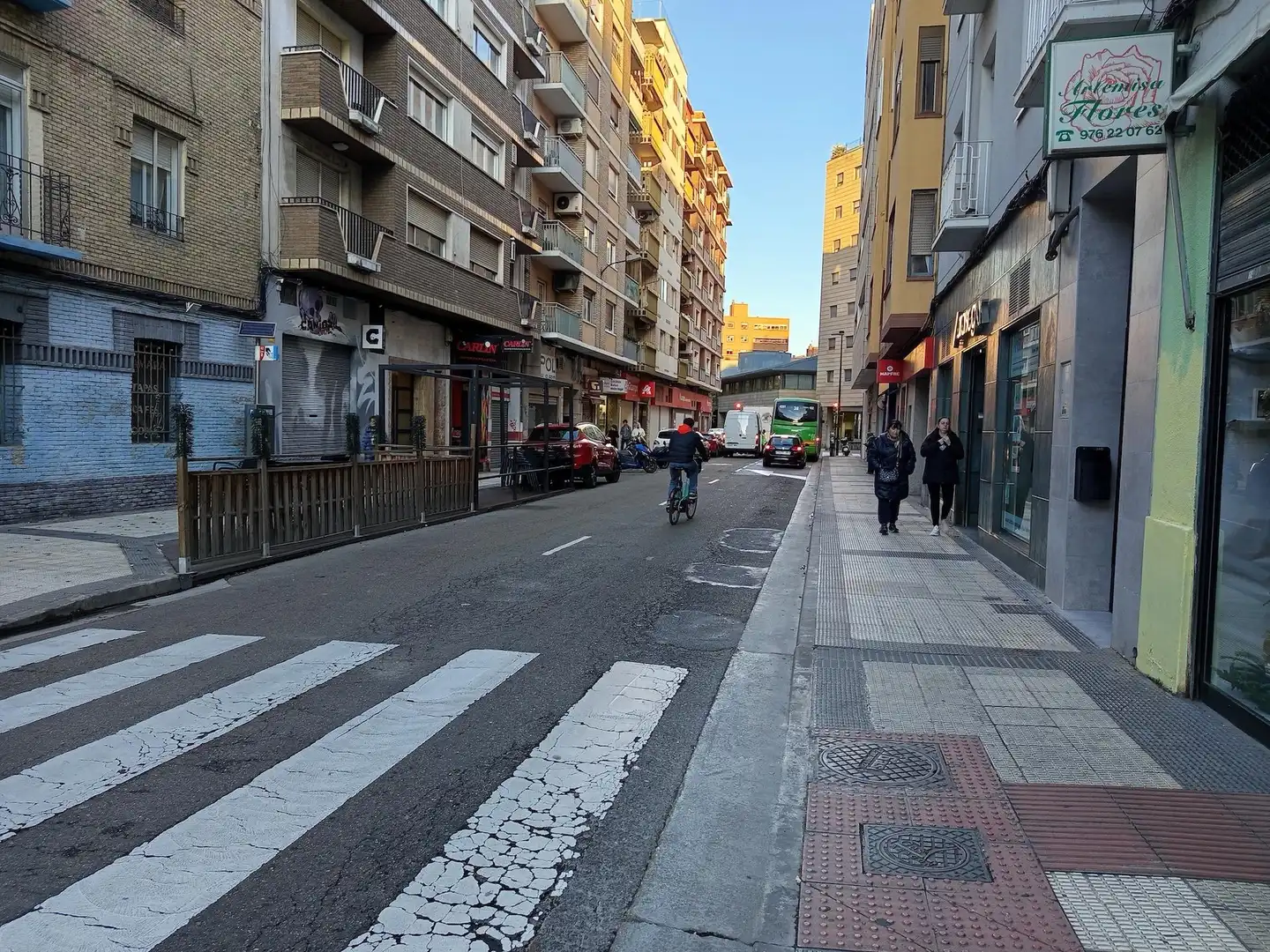 Vista exterior de Garaje en venta en Zaragoza
