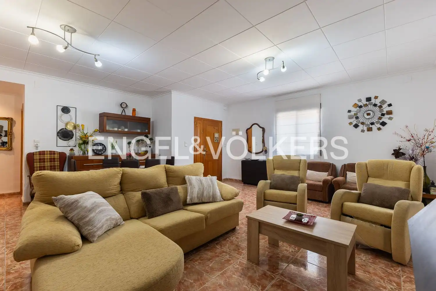 Sala de estar de Casa o chalet en venta en Rafelguaraf con Calefacción y Jardín privado
