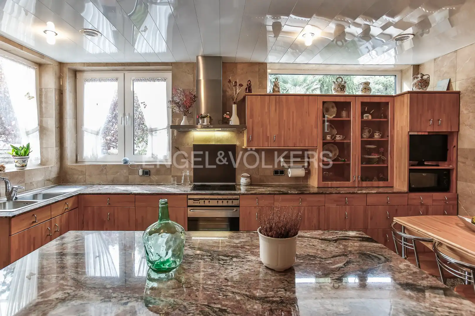 Cocina de Casa o chalet en venta en Santa Coloma de Cervelló con Calefacción, Jardín privado y Parquet