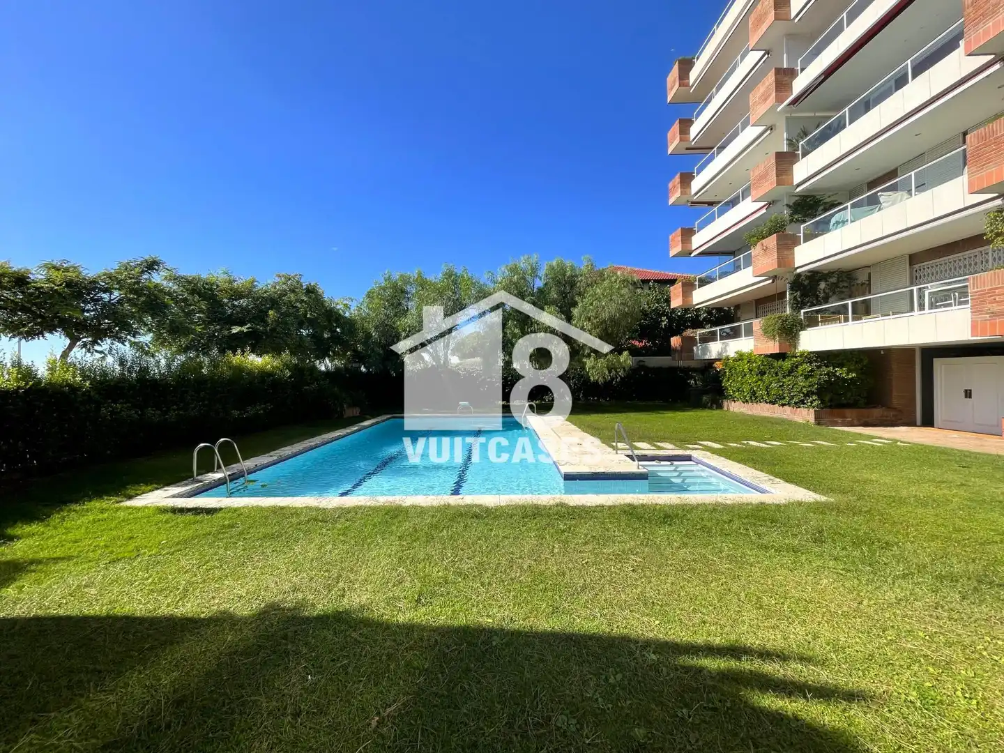 Swimming pool of Flat for sale in Sant Vicenç de Montalt  with Heating, Private garden and Terrace