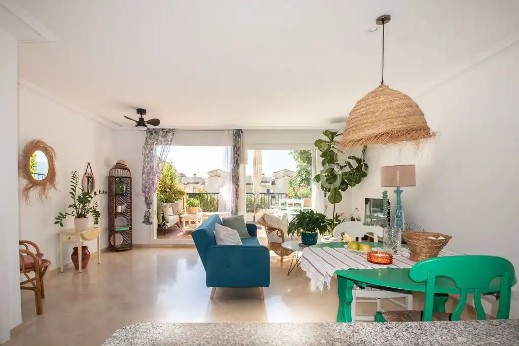 Sala d'estar de Dúplex en venda en Altea amb Aire condicionat, Terrassa i Traster