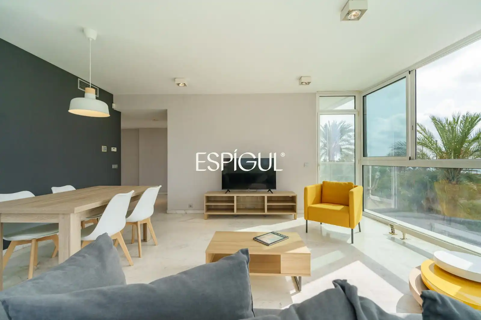 Sala de estar de Piso en venta en Barcelona con Aire acondicionado, Calefacción y Terraza