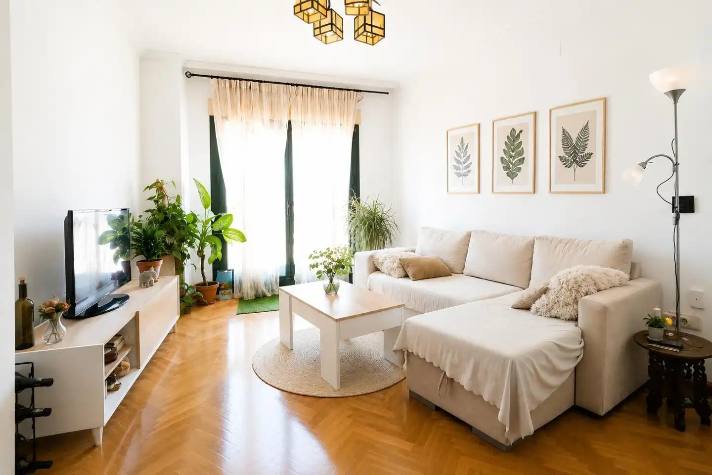 Living room of Flat for sale in El Vellón  with Heating