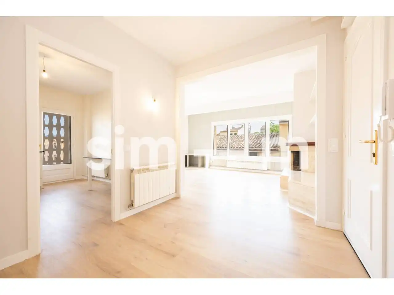 Garden of Flat for sale in Calldetenes  with Heating, Parquet flooring and Terrace