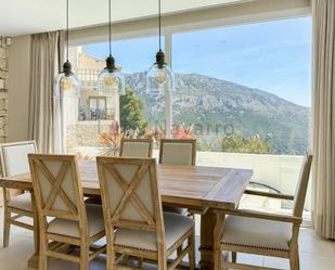 Menjador de Casa o xalet en venda en Benimantell amb Aire condicionat, Terrassa i Balcó
