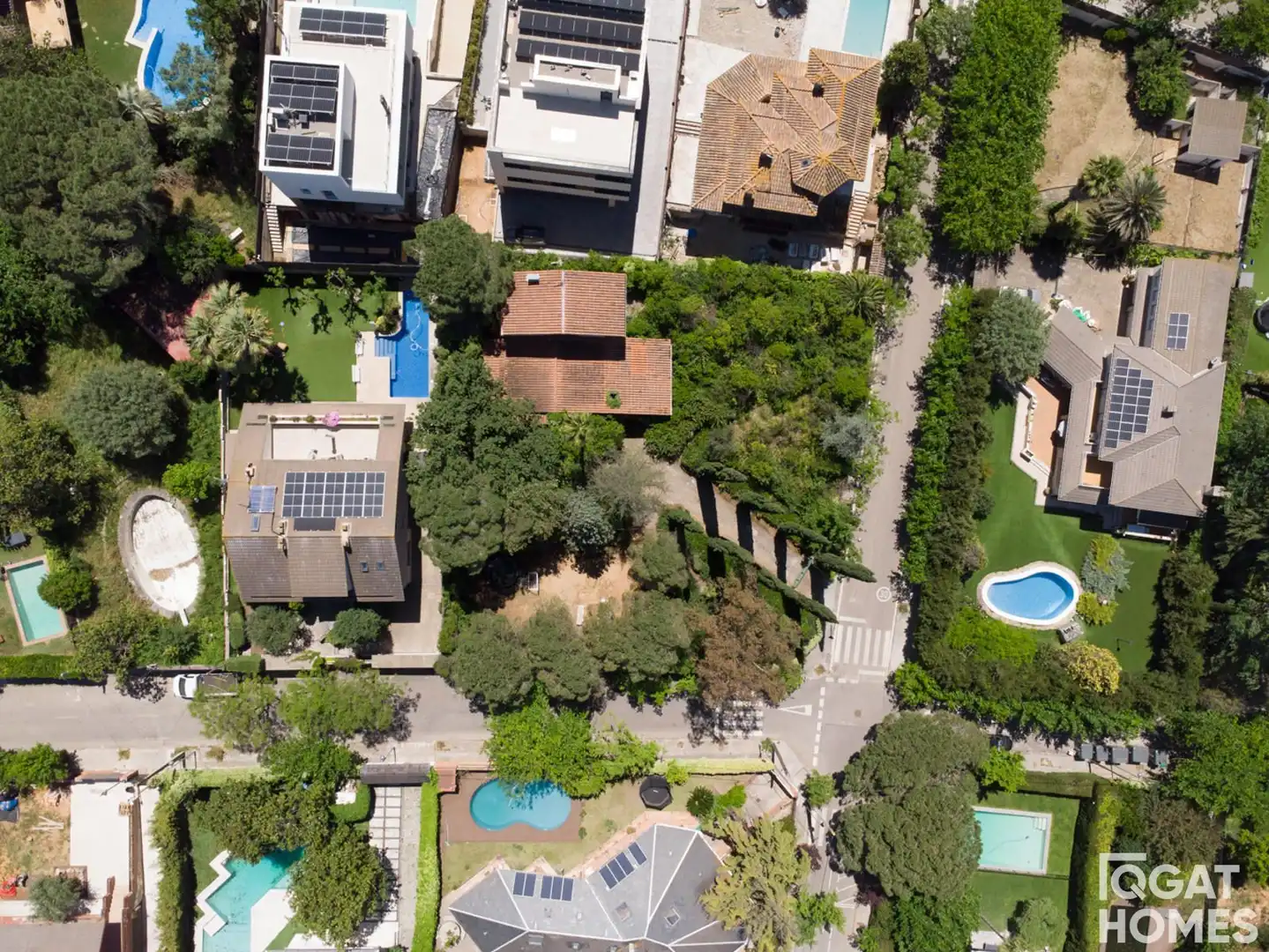Vista exterior de Casa o chalet en venta en Sant Cugat del Vallès con Calefacción, Terraza y Trastero