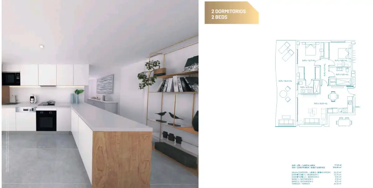 Piso con terraza en venta en Calle Almez, imagen 7