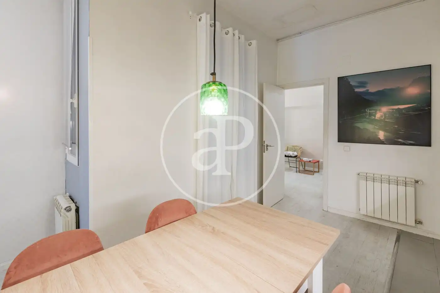 Bedroom of Flat for rent in Madrid  with Air Conditioner, Heating and Furnished