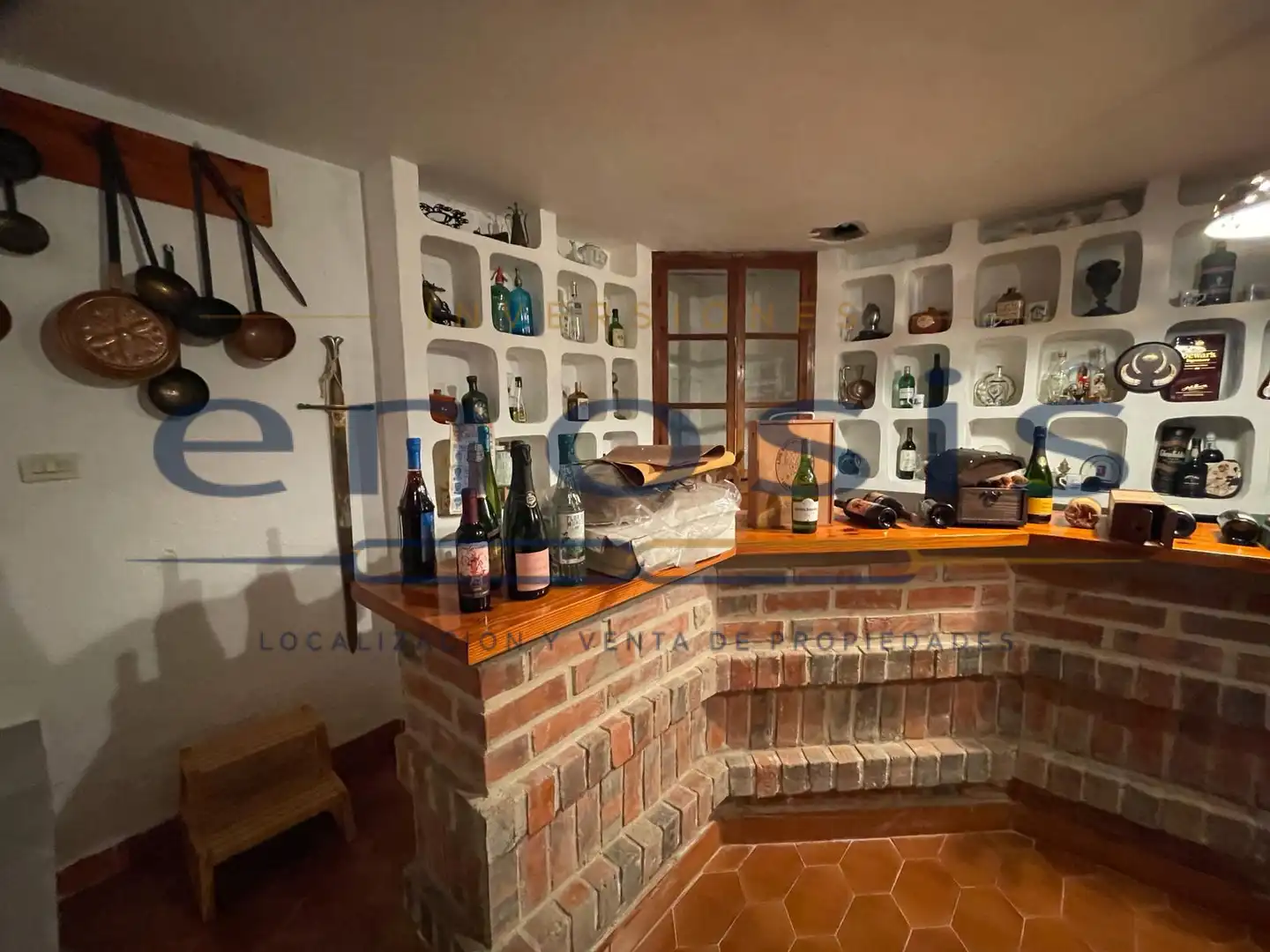 Cocina de Finca rústica en venta en Torre-Pacheco con Jardín privado, Terraza y Piscina