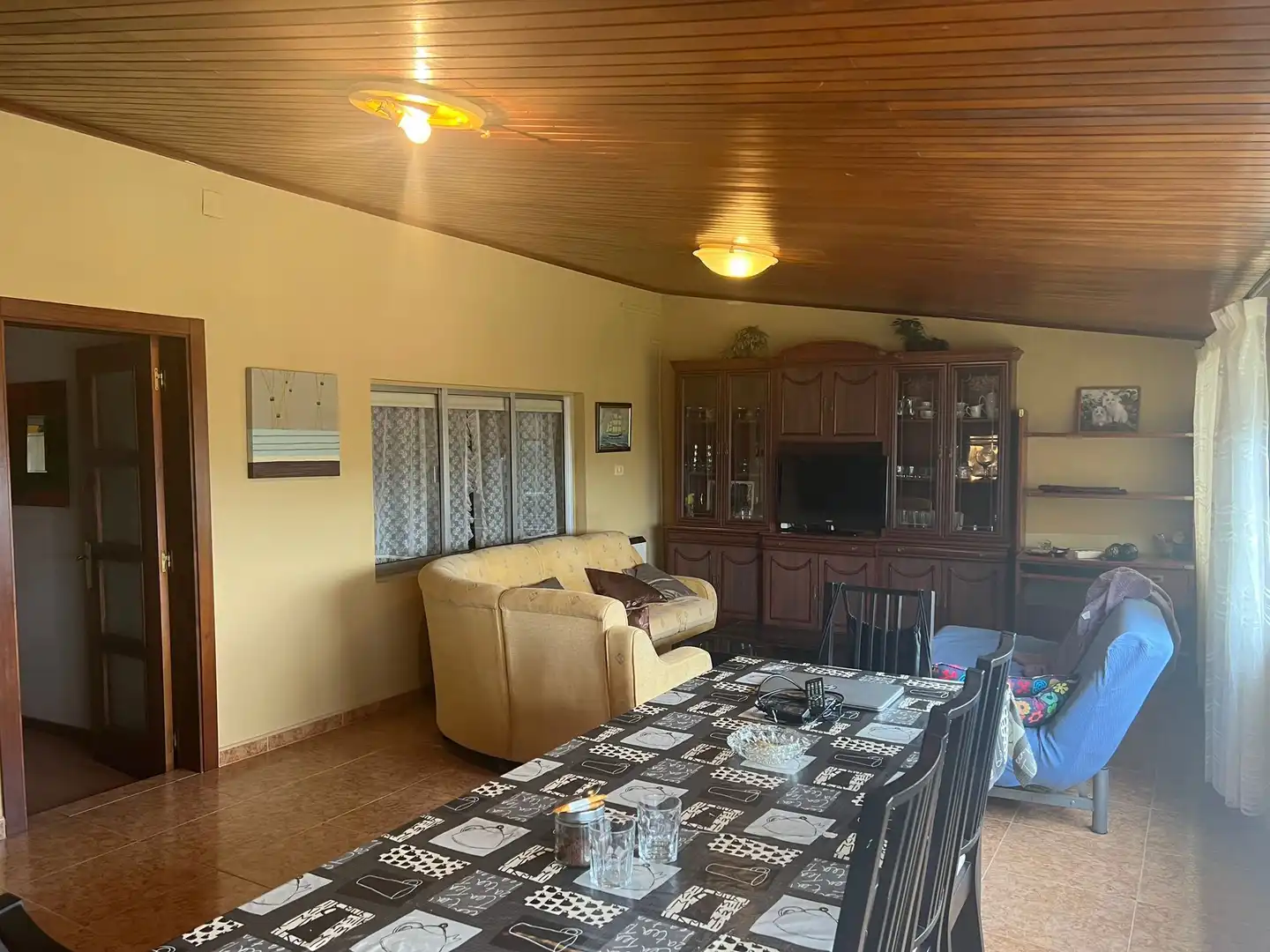 Esszimmer von Einfamilien-Reihenhaus zum Verkauf in Valdoviño mit Heizung, Terrasse und Abstellraum