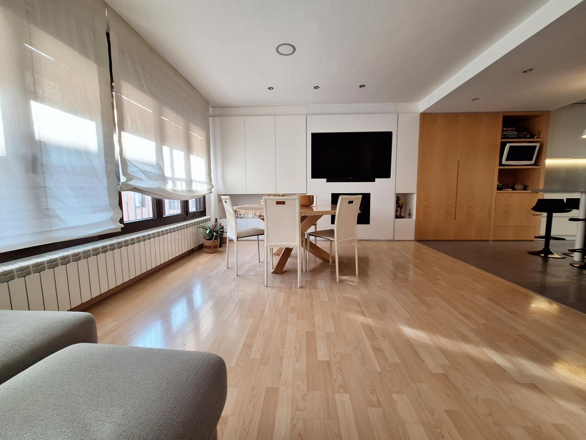 Sala d'estar de Casa adosada en venda en Santpedor amb Calefacció i Balcó