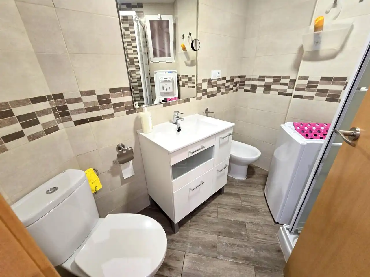 Bany de Apartament en venda en Gandia amb Aire condicionat, Terrassa i Moblat