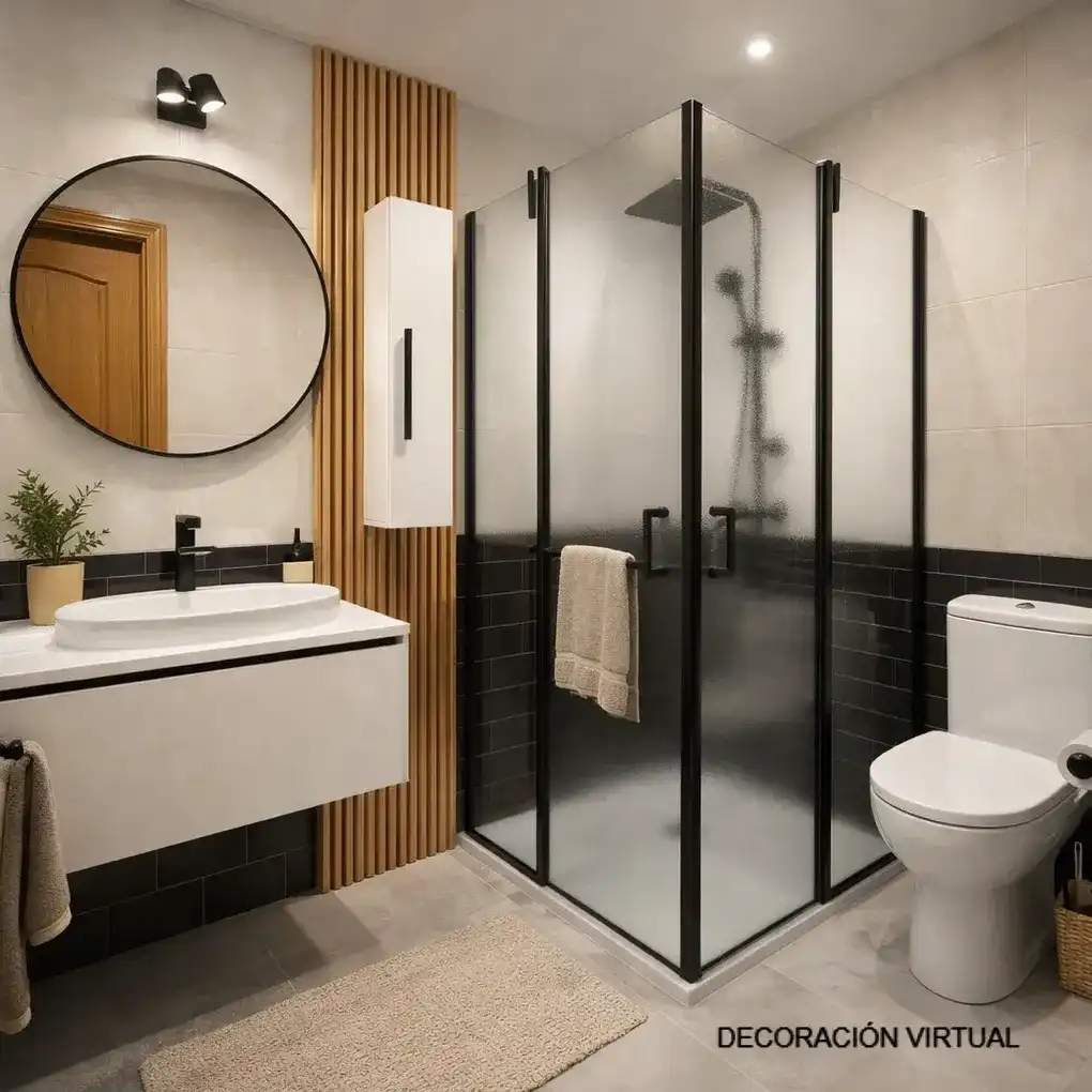 Badezimmer von Wohnung zum Verkauf in Vitoria - Gasteiz mit Heizung und Abstellraum