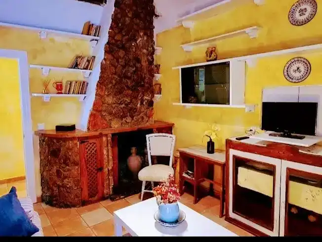 Sala d'estar de Pis de lloguer en Cuenca amb Moblat