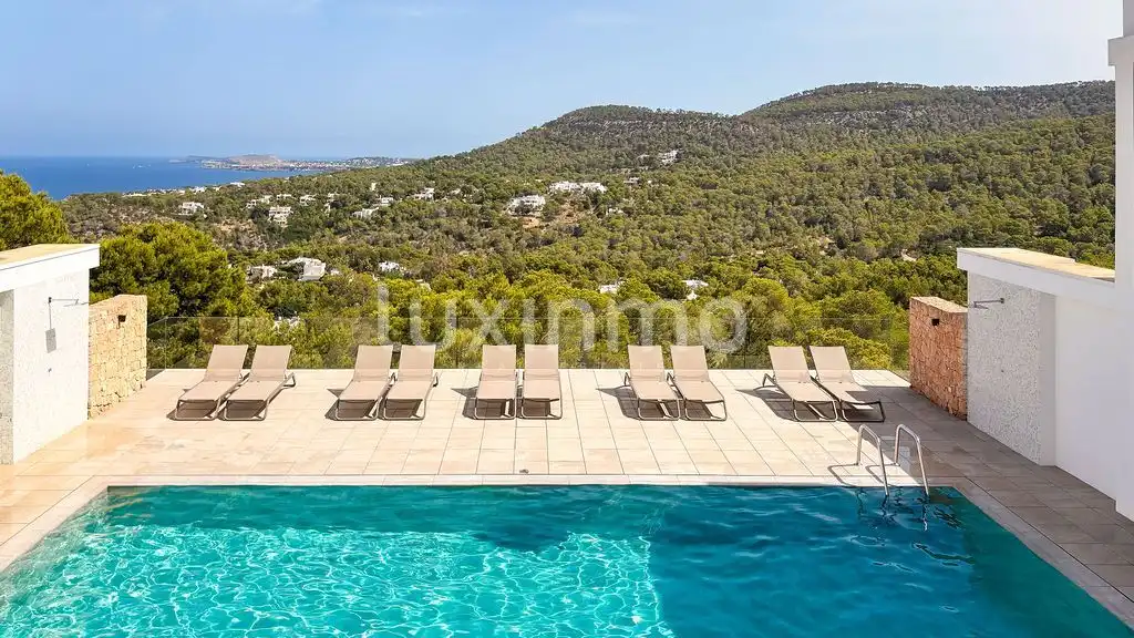 Piscina de Àtic en venda en Sant Josep de sa Talaia amb Aire condicionat, Calefacció i Jardí privat
