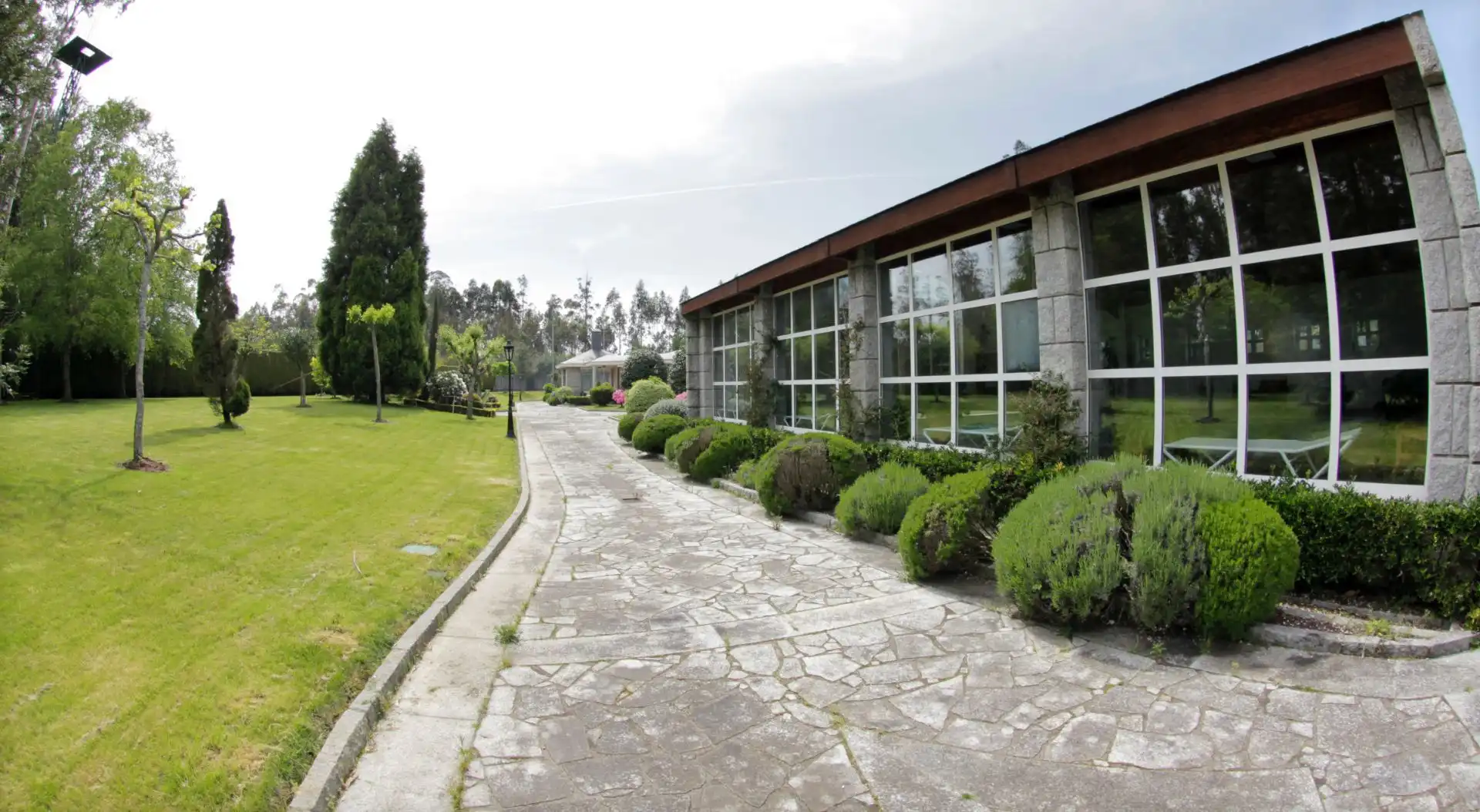 Vista exterior de Casa o chalet en venta en Santa Comba con Calefacción, Jardín privado y Terraza