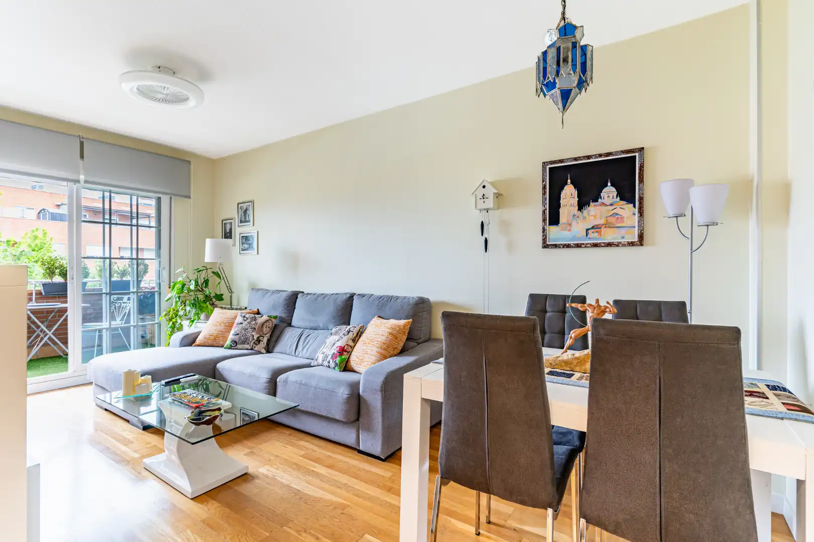 Sala de estar de Piso en venta en Las Rozas de Madrid con Aire acondicionado, Calefacción y Terraza