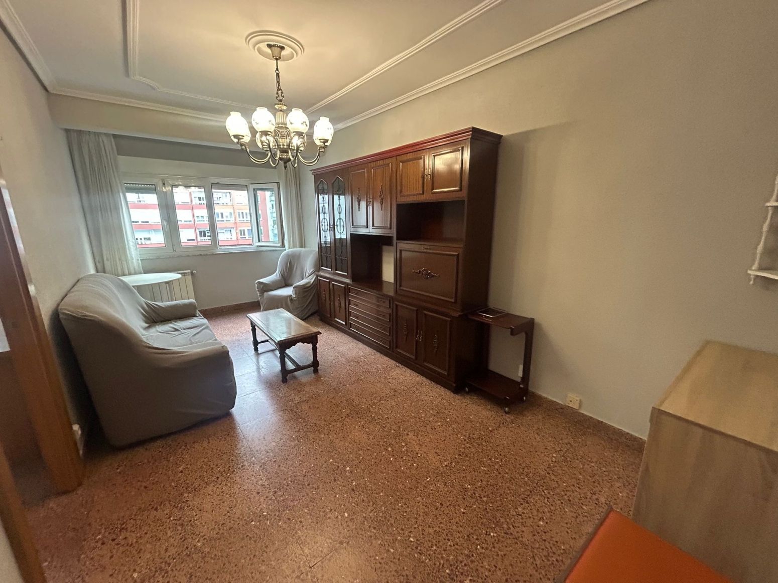 Sala d'estar de Pis de lloguer en Torrelavega  amb Calefacció i Moblat