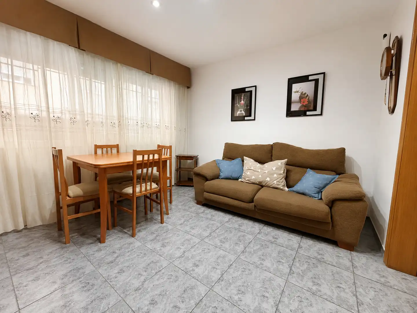 Sala de estar de Piso en venta en Sant Joan Despí con Amueblado y Horno