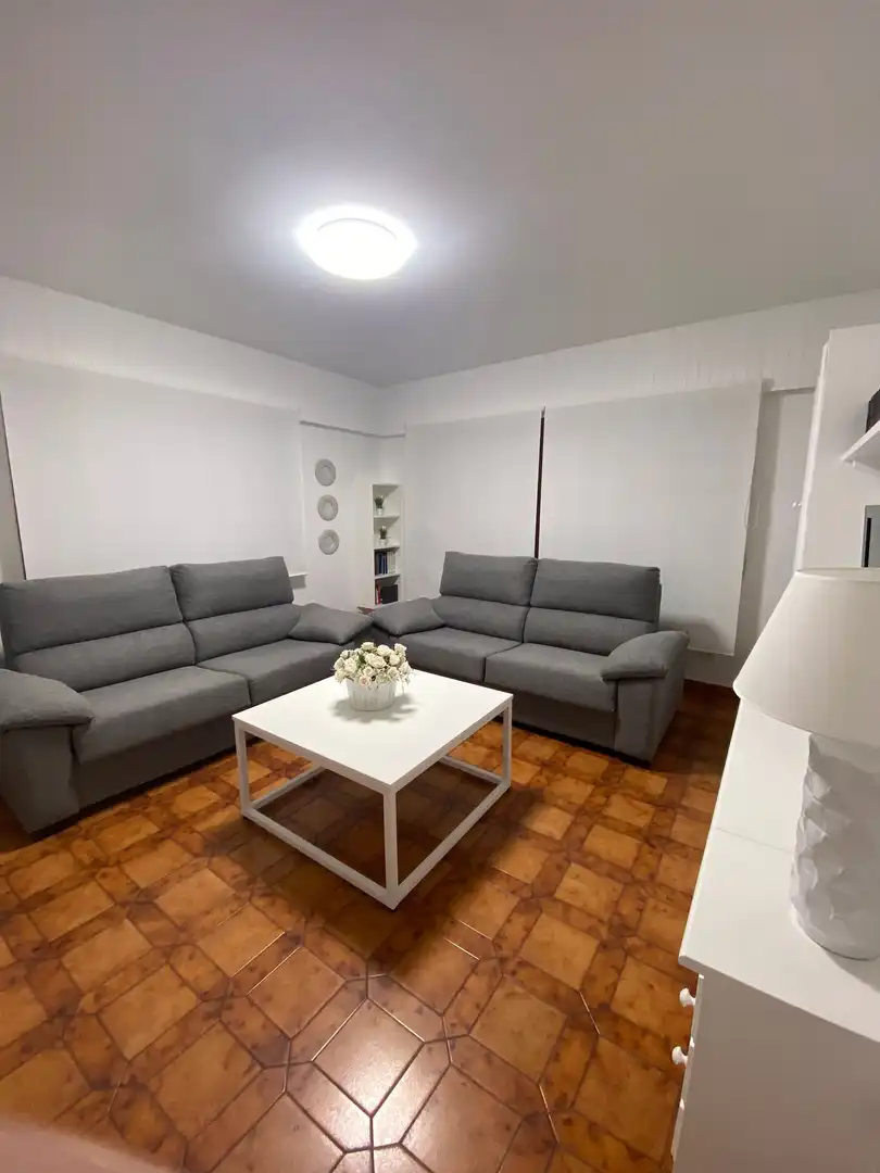 Living room of Houses for rent in Sanxenxo  with Private garden, Parquet flooring and Terrace