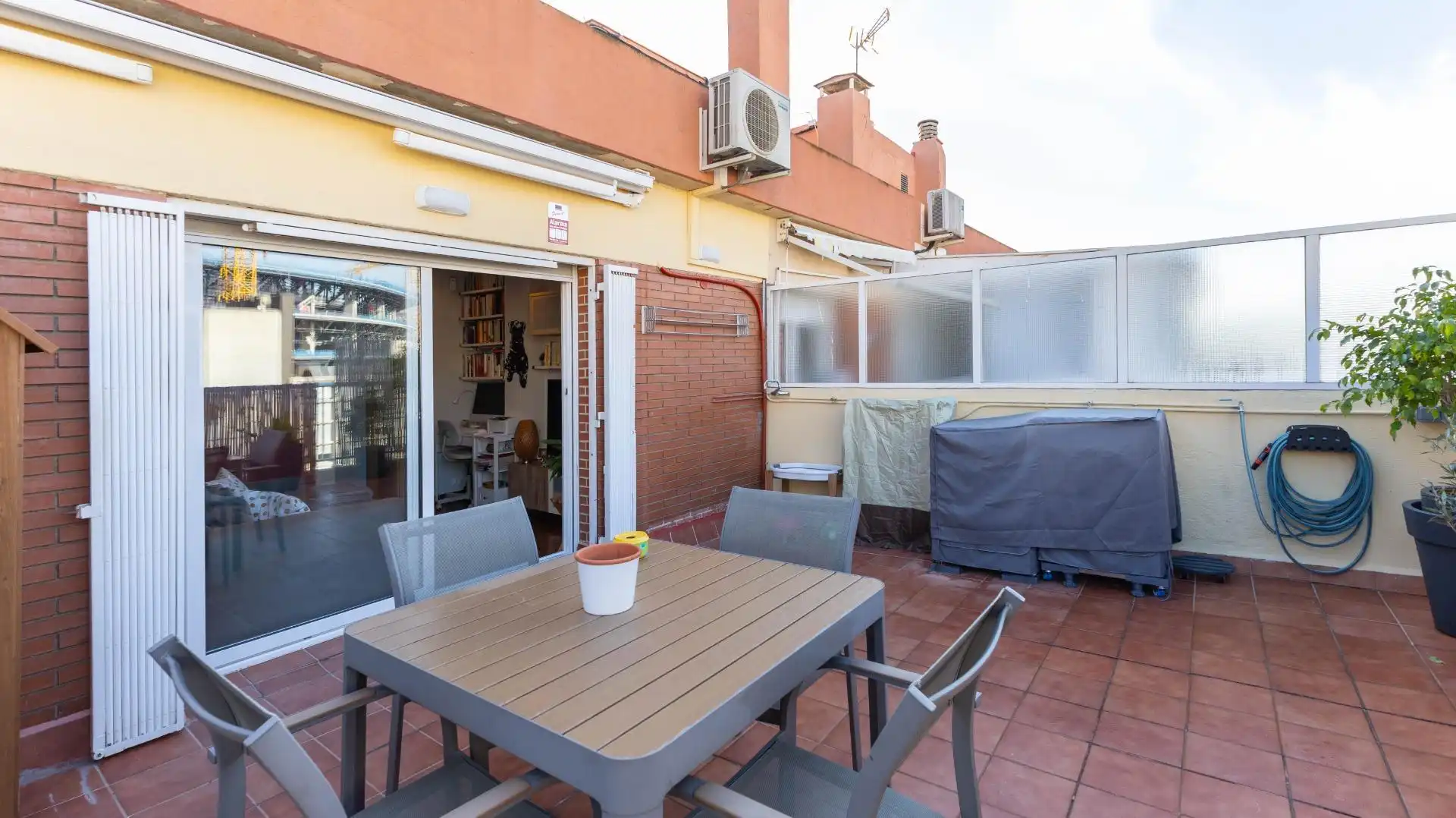 Terrace of Attic for sale in Barcelona  with Air Conditioner, Parquet flooring and Terrace