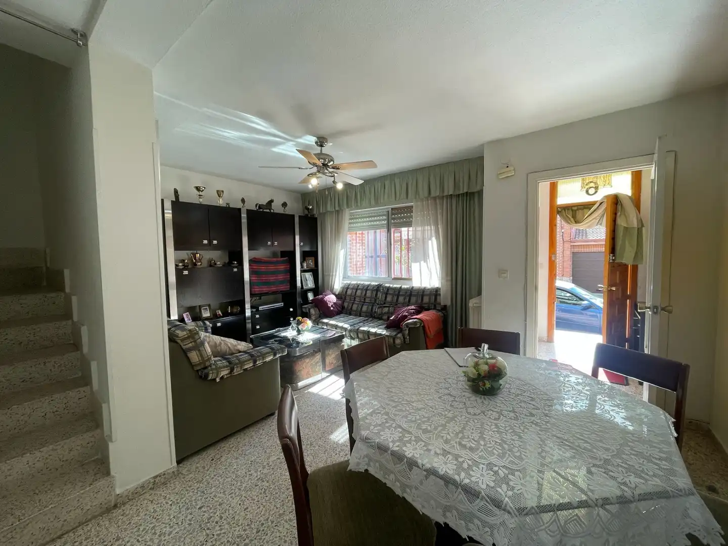 Living room of Detached homes for sale in Olmedo  with Heating, Storage room and Furnished