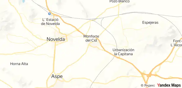 Vista exterior de Pis en venda en Monforte del Cid, Alicante
