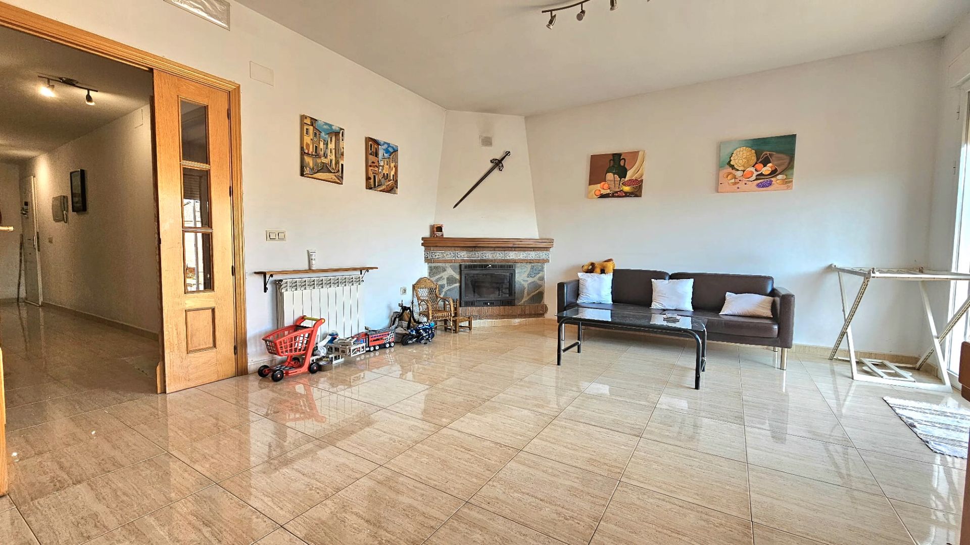 Living room of House or chalet for sale in Yuncos  with Heating, Private garden and Terrace