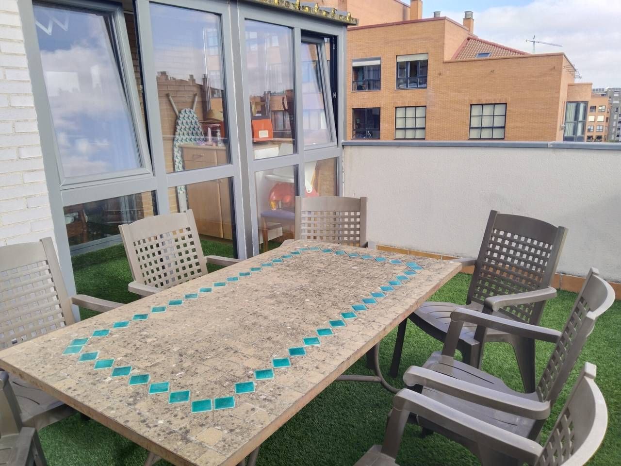 Terraza de Piso en venta en Burgos Capital con Calefacción, Parquet y Terraza