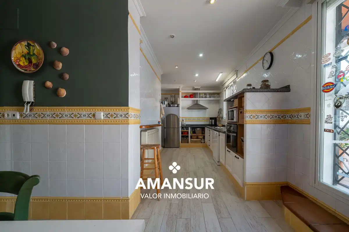 Kitchen of Flat for sale in Huelva  with Heating, Terrace and Storage room