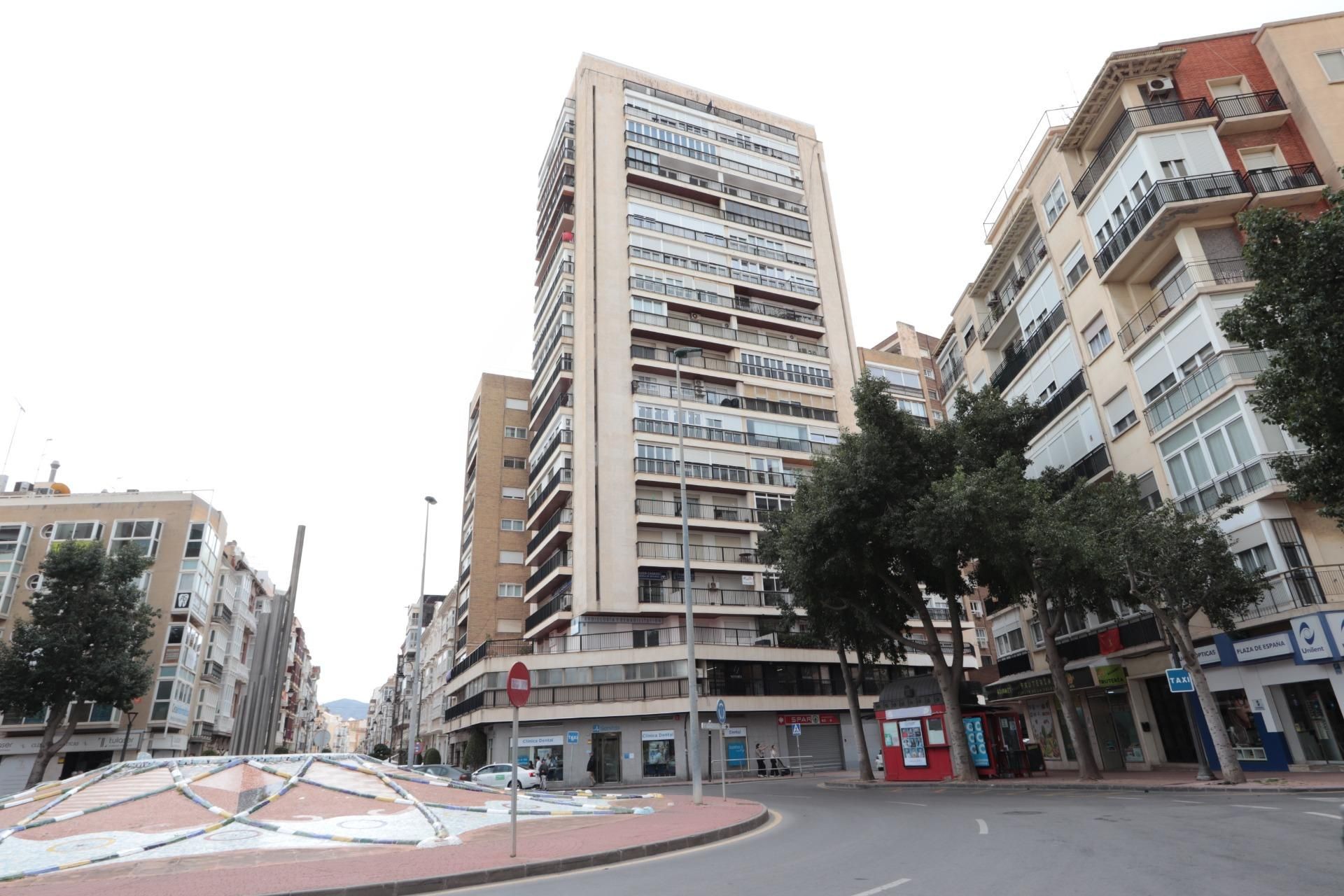 Exterior view of Flat for sale in Cartagena  with Parquet flooring, Terrace and Balcony