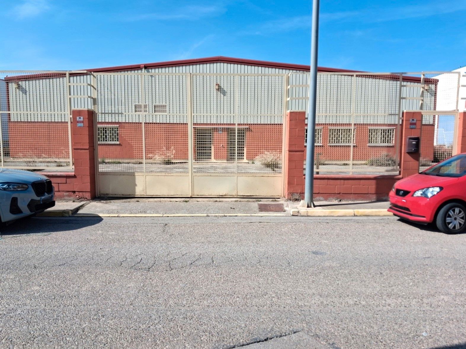 Exterior view of Industrial buildings for sale in Épila  with Heating and Alarm