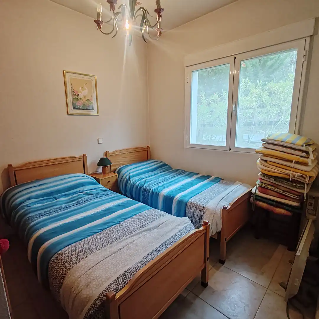 Bedroom of Houses for sale in Robledo de Chavela  with Private garden, Terrace and Oven