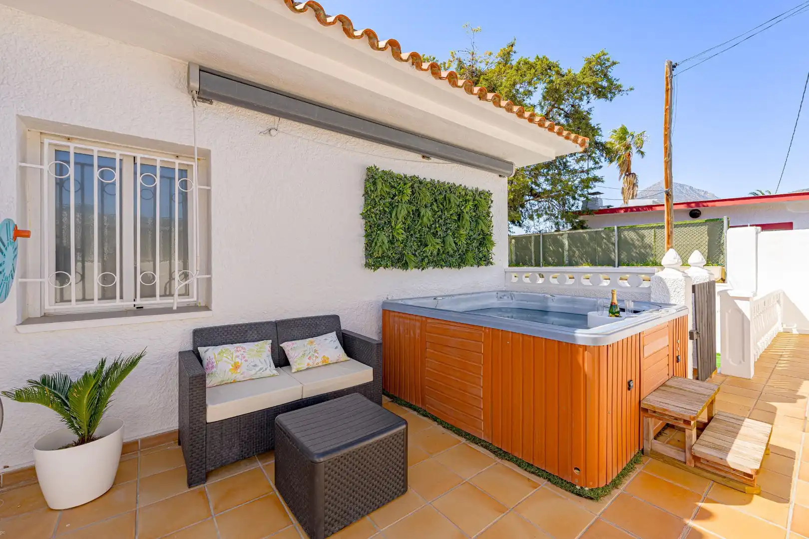 Terraza de Casa o chalet en venta en La Nucia con Aire acondicionado, Calefacción y Jardín privado