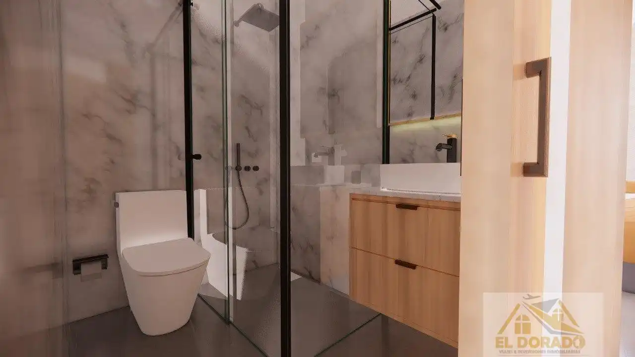 Baño de Apartamento en venta en San Pedro del Pinatar con Aire acondicionado, Calefacción y Terraza