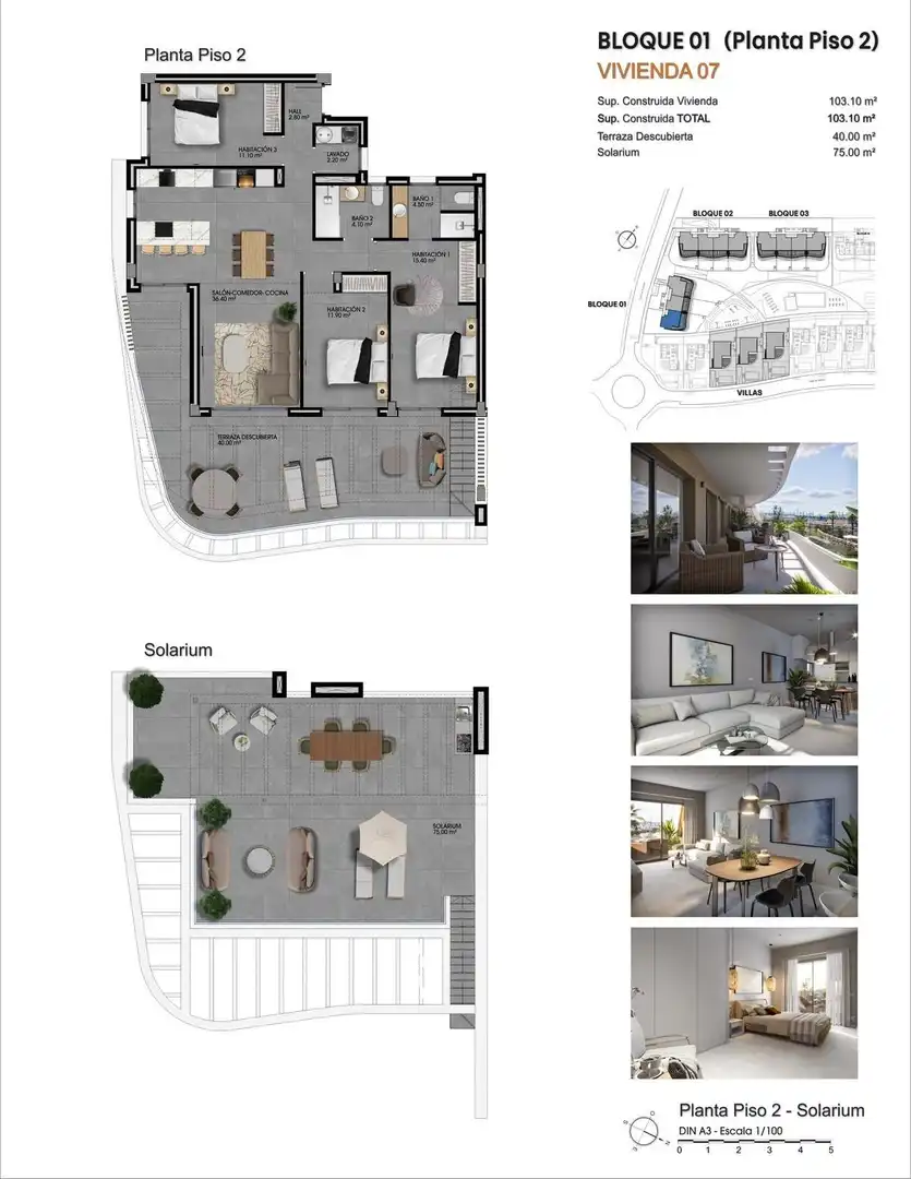 Penthouse with pool for sale in Balcón de Finestrat - Terra Marina, imagen 14