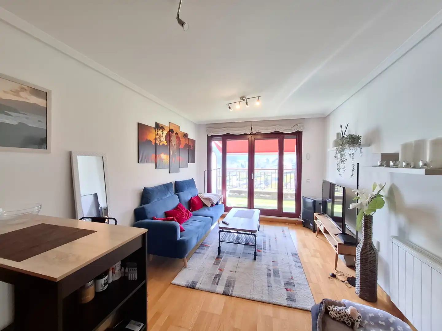 Sala de estar de Ático en venta en Viveiro con Terraza, Trastero y Amueblado