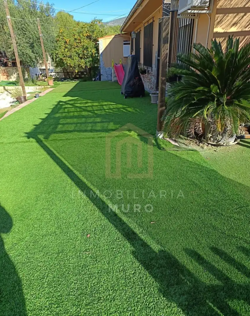 Jardín de Finca rústica en venta en Muro de Alcoy con Aire acondicionado, Jardín privado y Terraza