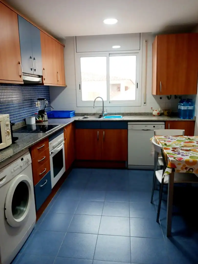 Cocina de Casa adosada en venta en Creixell con Aire acondicionado, Calefacción y Jardín privado