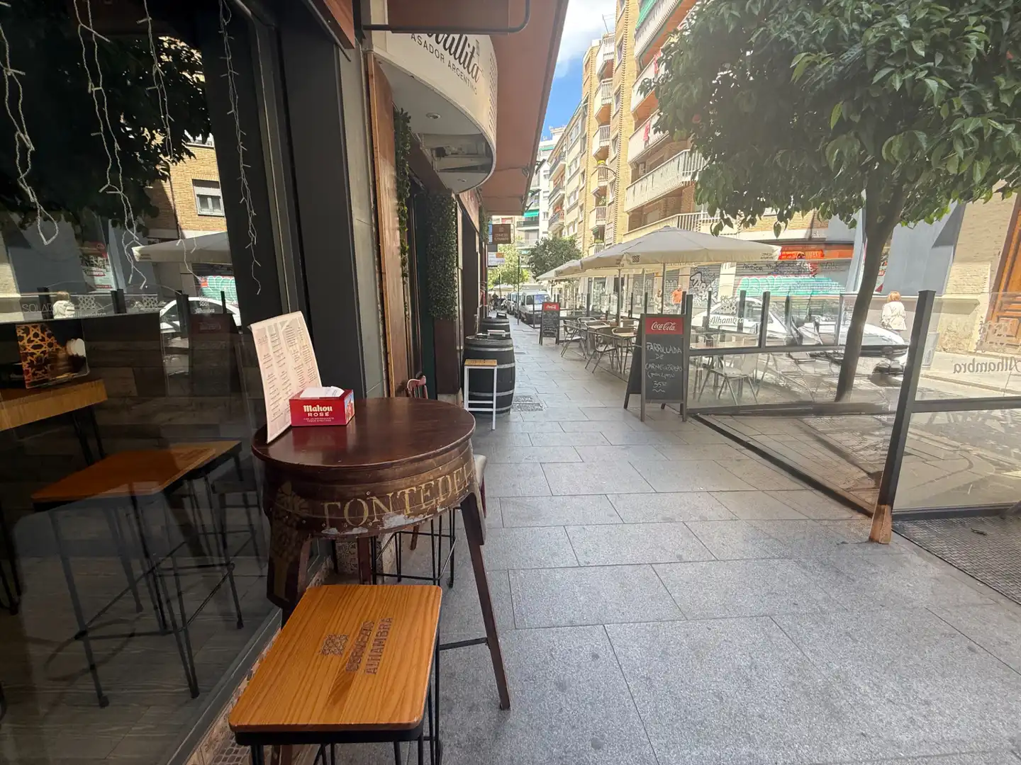 Terraza de Local en traspaso en Granada con Aire acondicionado, Parquet y Terraza