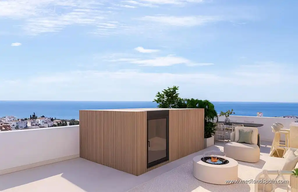 Maison mitoyenne avec piscine à vendre à Riviera del Sol